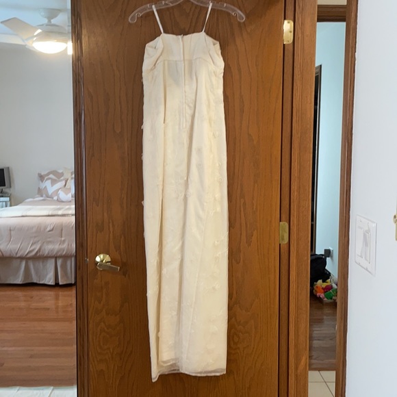 Nicole Miller starpless floral applicay dress - Picture 2 of 7